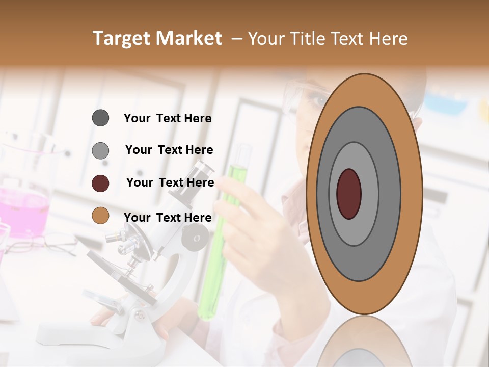 University Close Up Medicine PowerPoint Template