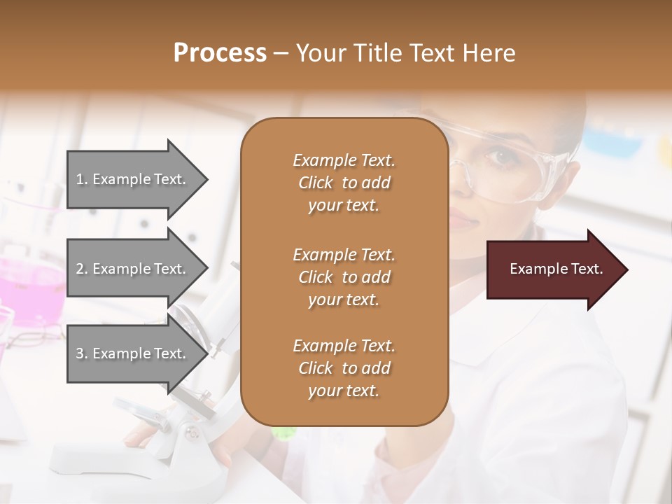 University Close Up Medicine PowerPoint Template