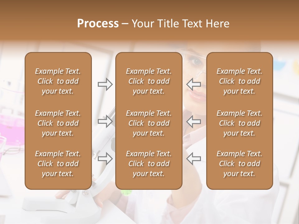 University Close Up Medicine PowerPoint Template