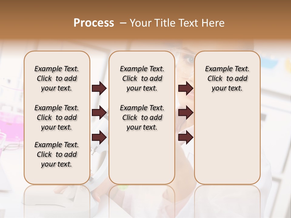 University Close Up Medicine PowerPoint Template