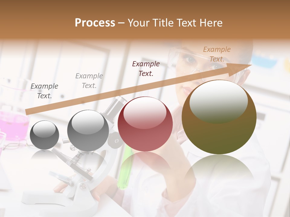 University Close Up Medicine PowerPoint Template