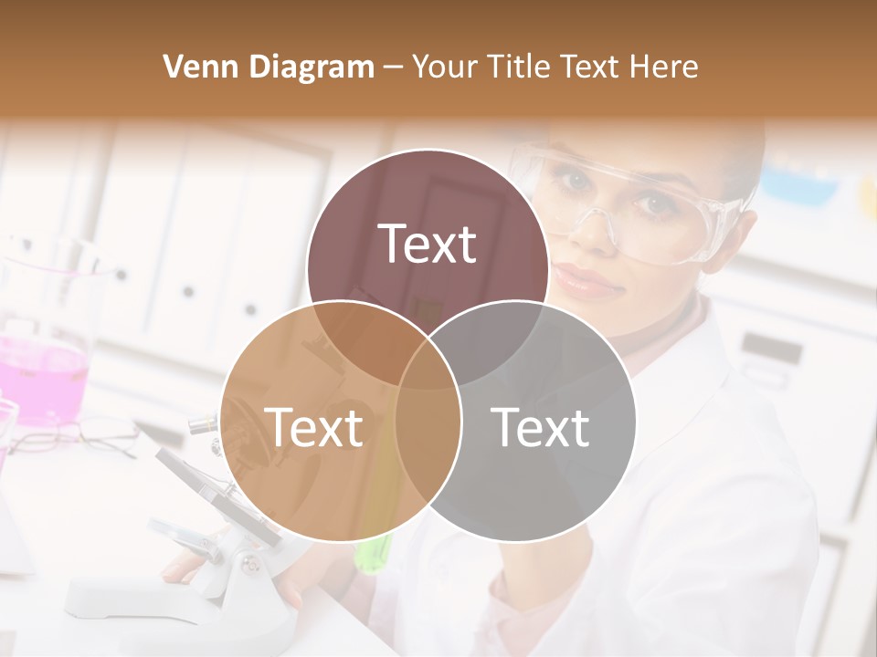 University Close Up Medicine PowerPoint Template