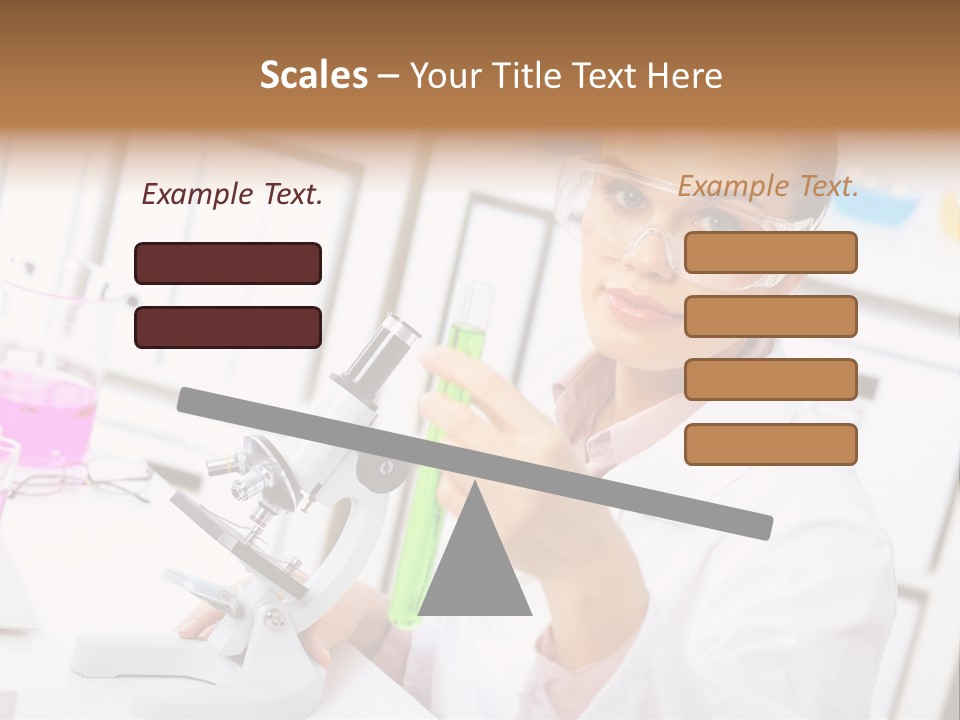 University Close Up Medicine PowerPoint Template