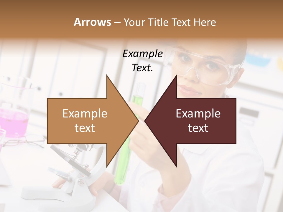University Close Up Medicine PowerPoint Template