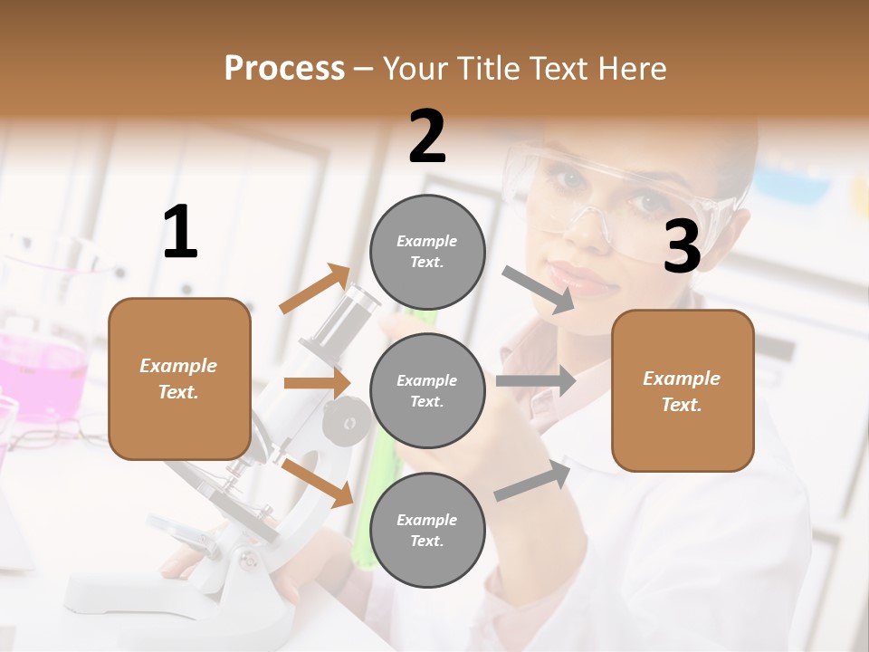 University Close Up Medicine PowerPoint Template