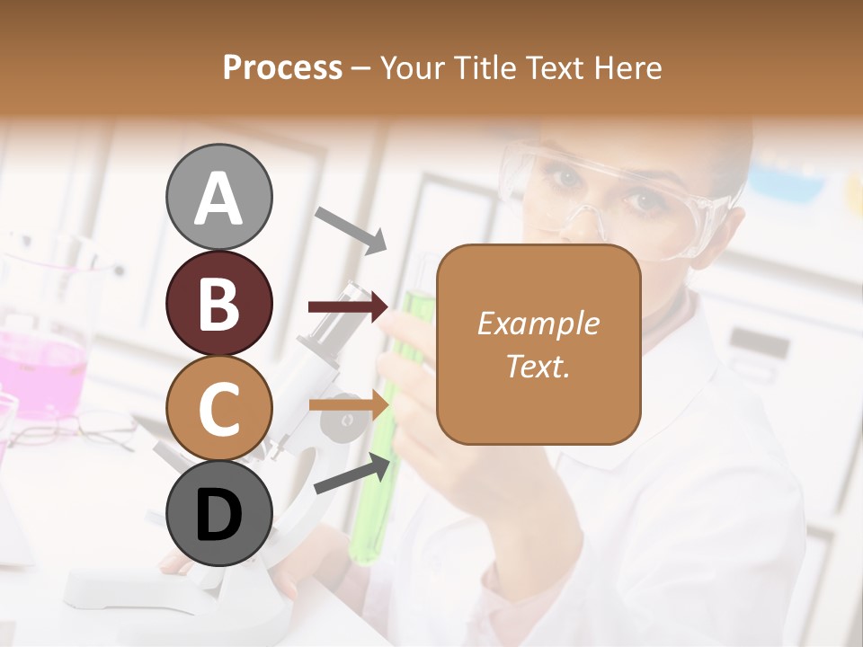 University Close Up Medicine PowerPoint Template