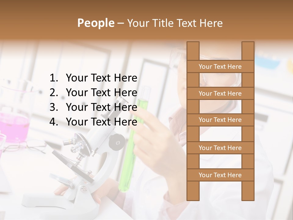 University Close Up Medicine PowerPoint Template