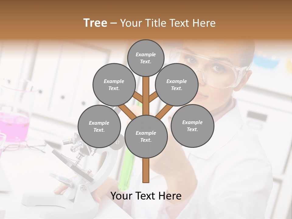 University Close Up Medicine PowerPoint Template