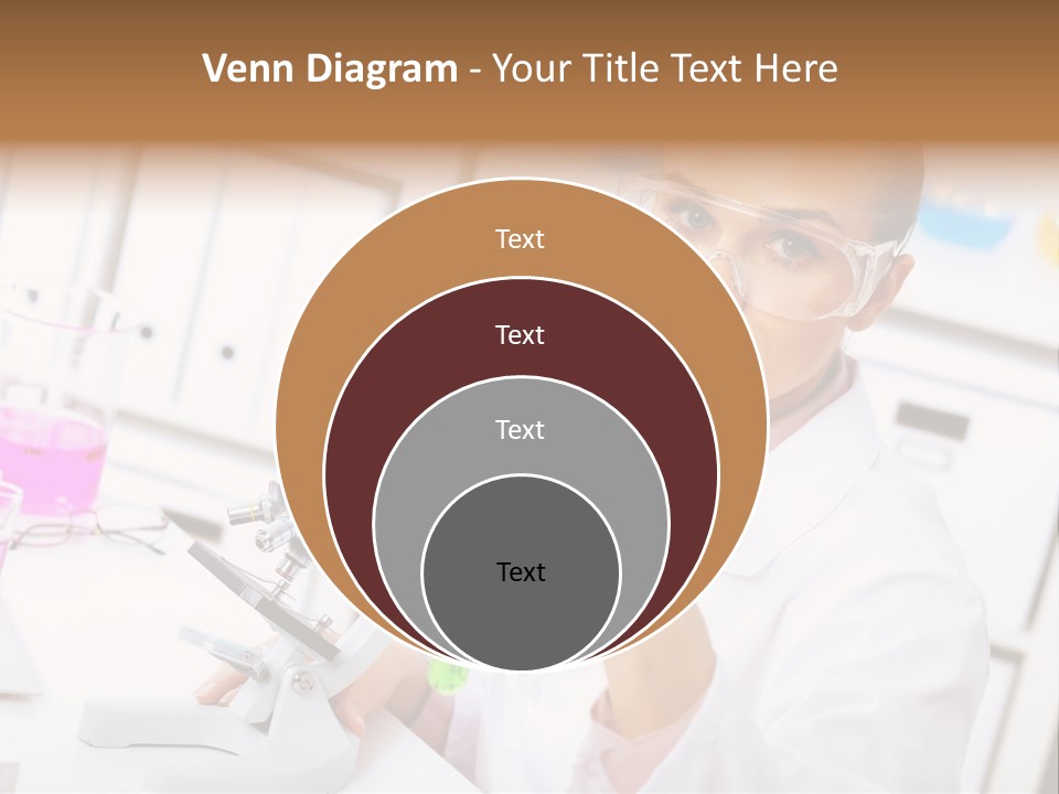 University Close Up Medicine PowerPoint Template