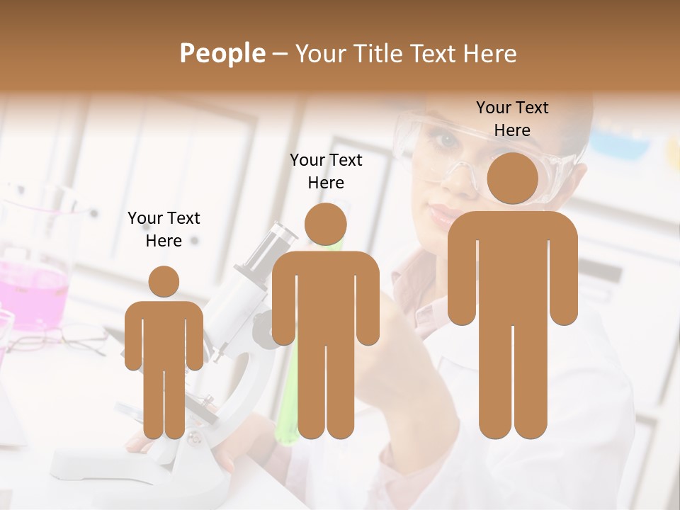 University Close Up Medicine PowerPoint Template