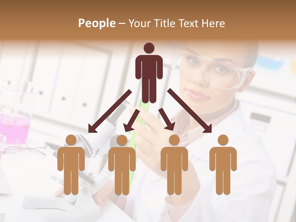 University Close Up Medicine PowerPoint Template