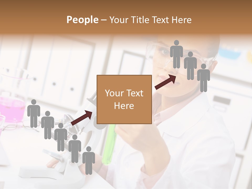 University Close Up Medicine PowerPoint Template