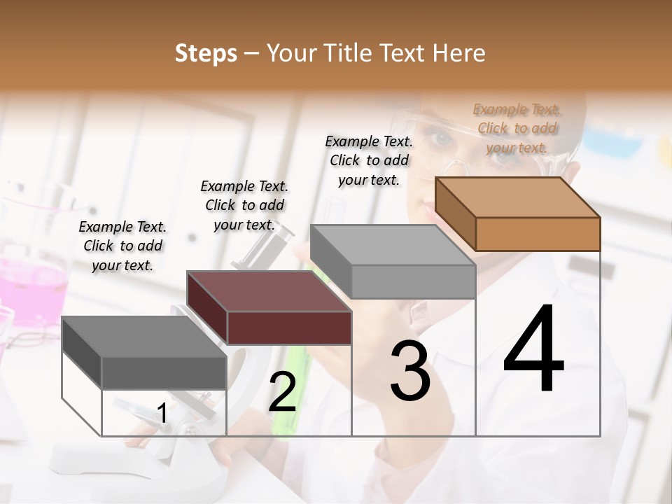 University Close Up Medicine PowerPoint Template