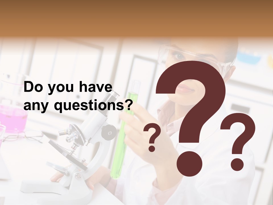 University Close Up Medicine PowerPoint Template