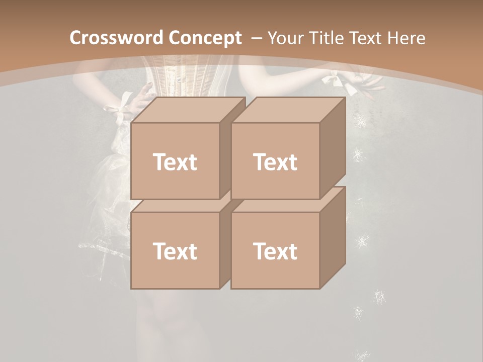 Gothic Glitter Sombre PowerPoint Template