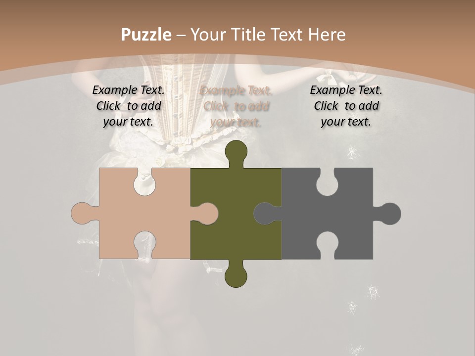 Gothic Glitter Sombre PowerPoint Template