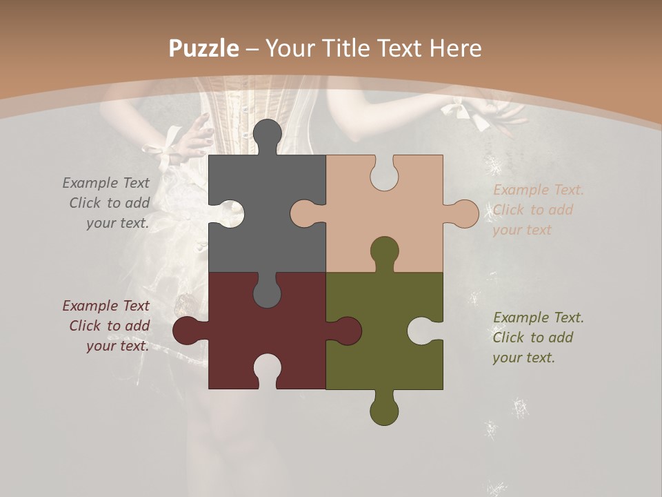 Gothic Glitter Sombre PowerPoint Template