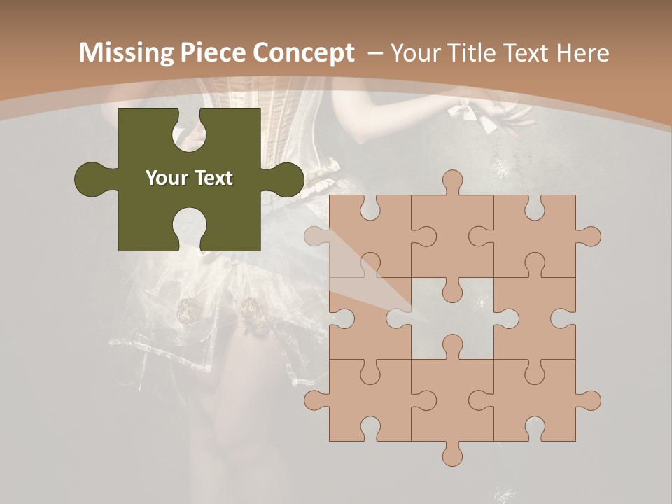 Gothic Glitter Sombre PowerPoint Template