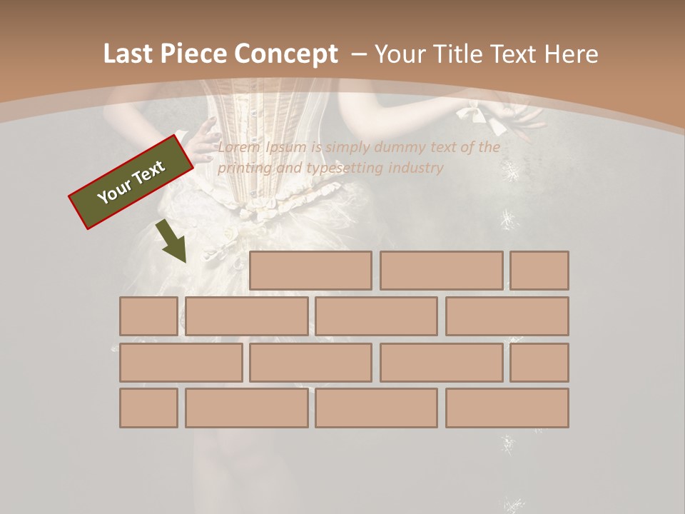 Gothic Glitter Sombre PowerPoint Template