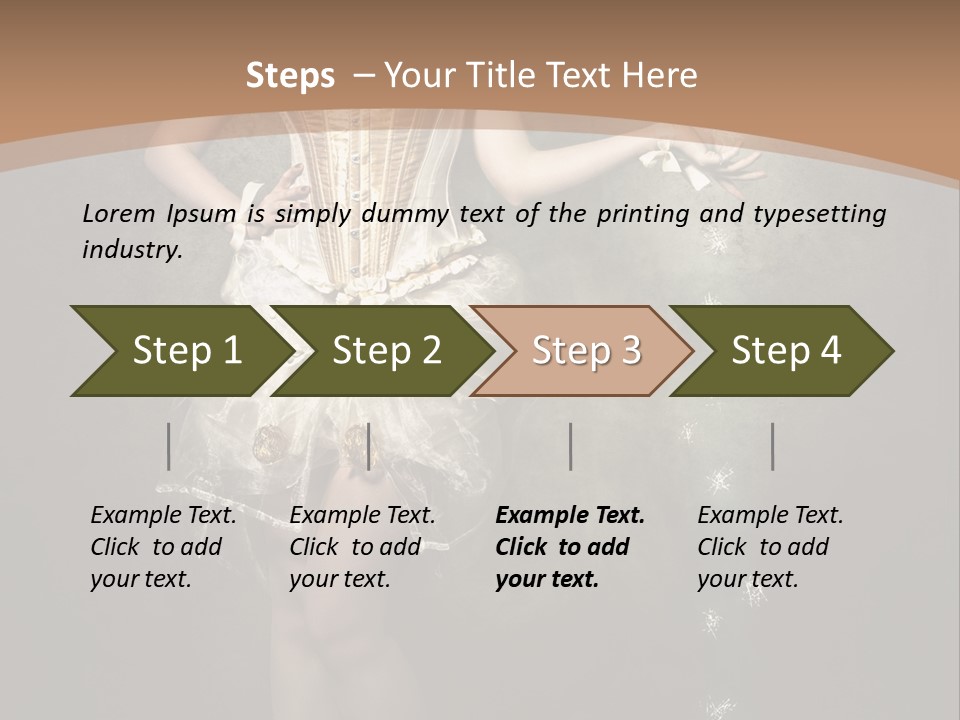 Gothic Glitter Sombre PowerPoint Template