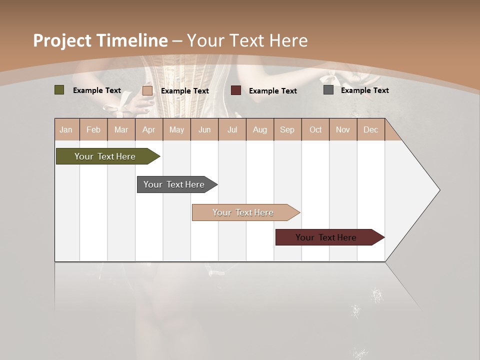 Gothic Glitter Sombre PowerPoint Template