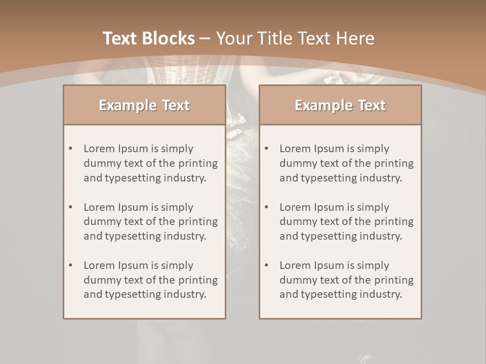 Gothic Glitter Sombre PowerPoint Template