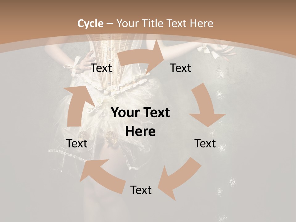 Gothic Glitter Sombre PowerPoint Template