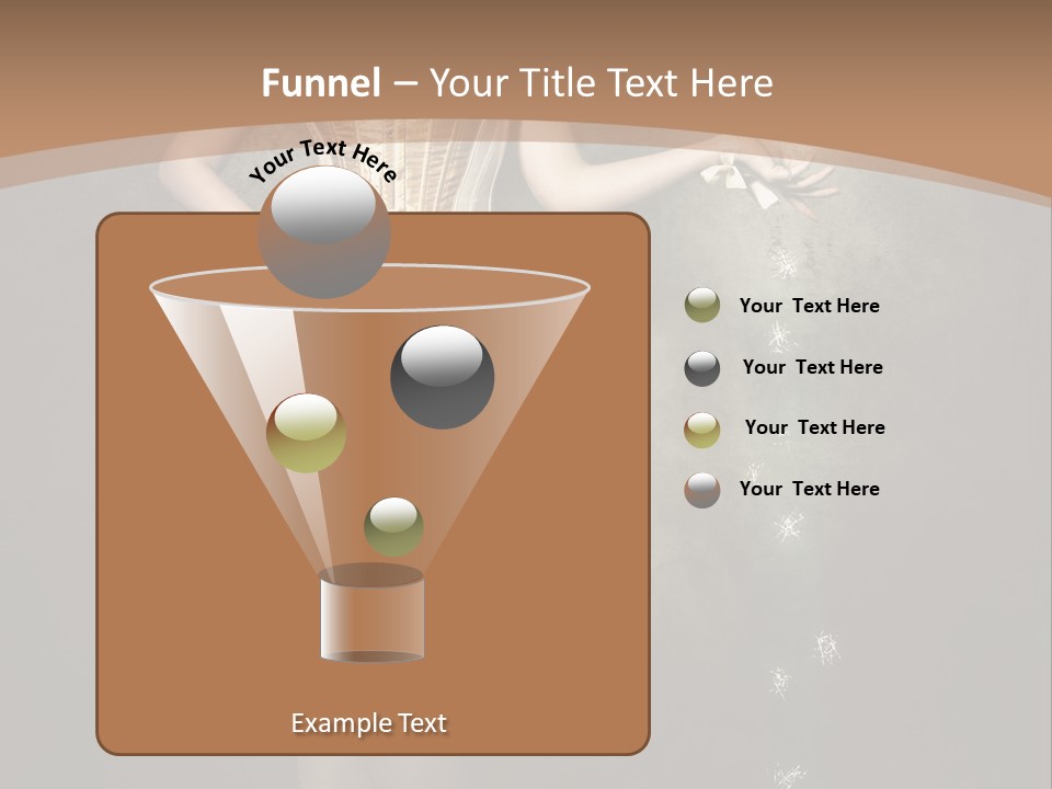 Gothic Glitter Sombre PowerPoint Template