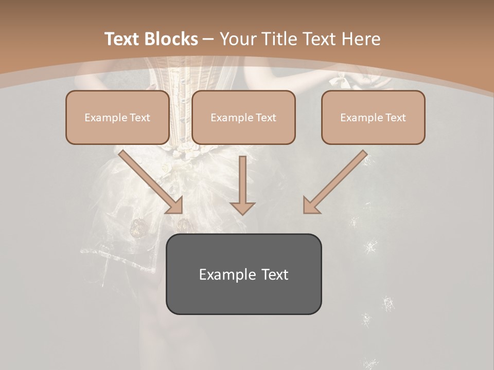 Gothic Glitter Sombre PowerPoint Template