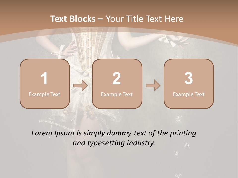 Gothic Glitter Sombre PowerPoint Template