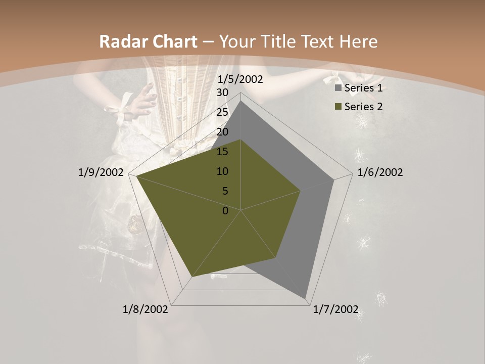 Gothic Glitter Sombre PowerPoint Template