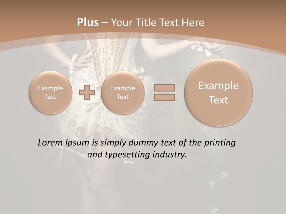 Gothic Glitter Sombre PowerPoint Template