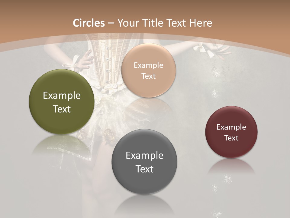 Gothic Glitter Sombre PowerPoint Template