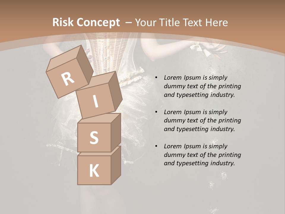 Gothic Glitter Sombre PowerPoint Template