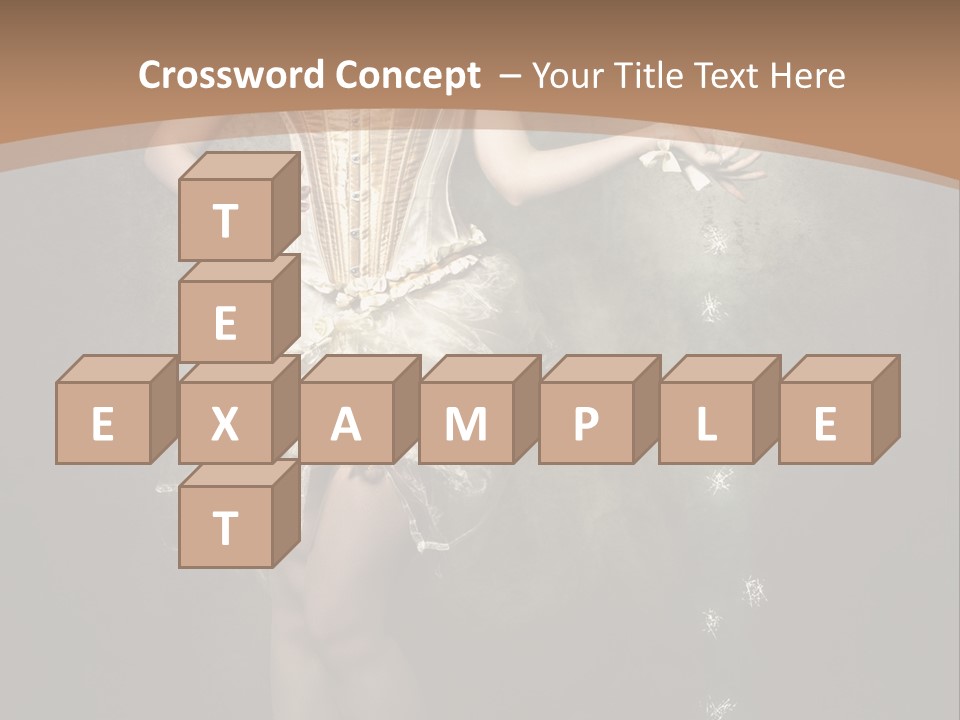 Gothic Glitter Sombre PowerPoint Template