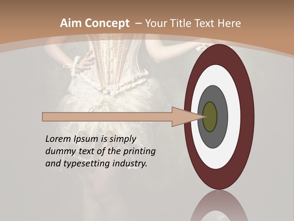 Gothic Glitter Sombre PowerPoint Template