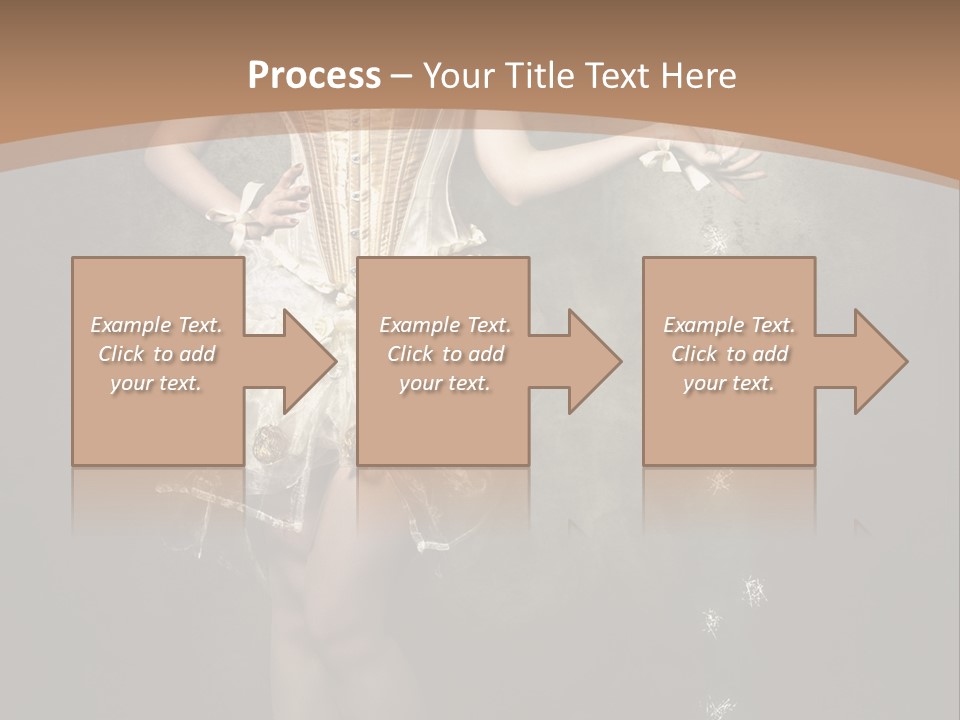 Gothic Glitter Sombre PowerPoint Template