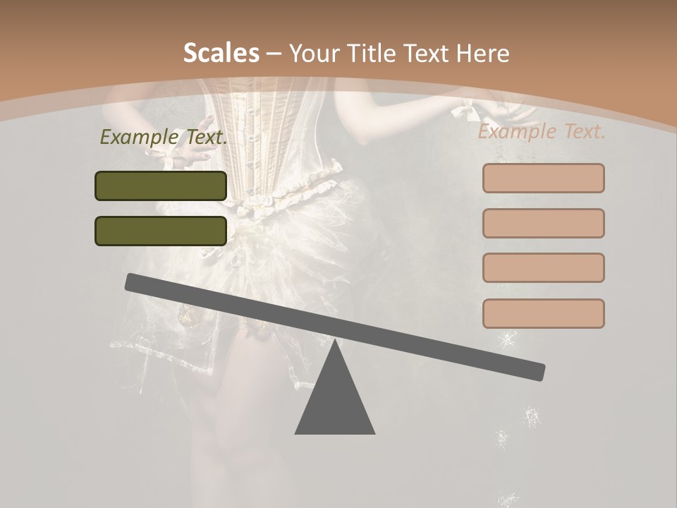 Gothic Glitter Sombre PowerPoint Template