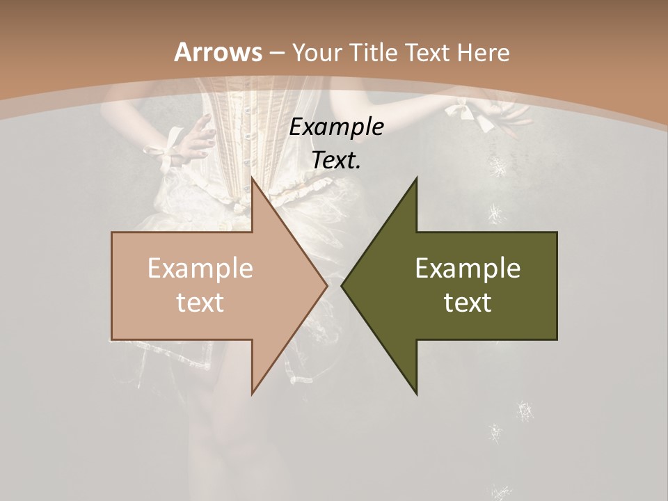 Gothic Glitter Sombre PowerPoint Template