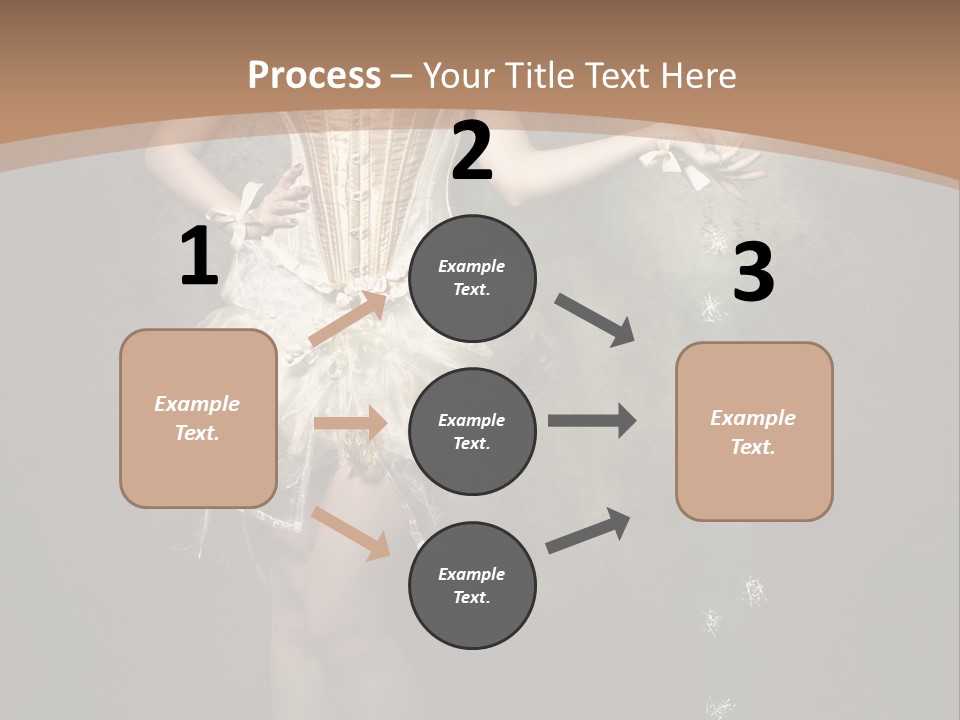 Gothic Glitter Sombre PowerPoint Template