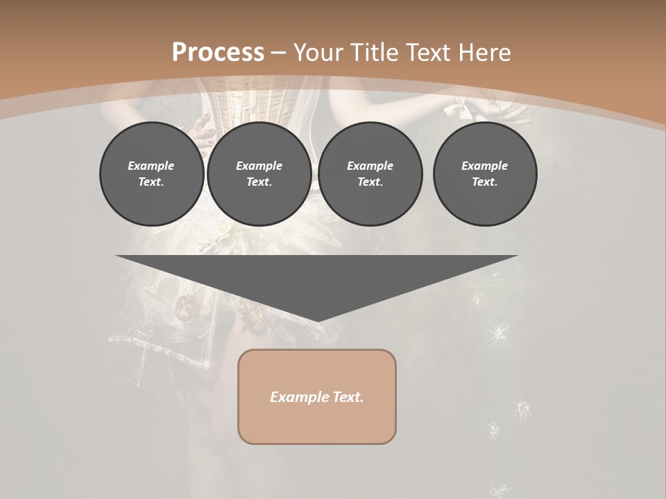 Gothic Glitter Sombre PowerPoint Template