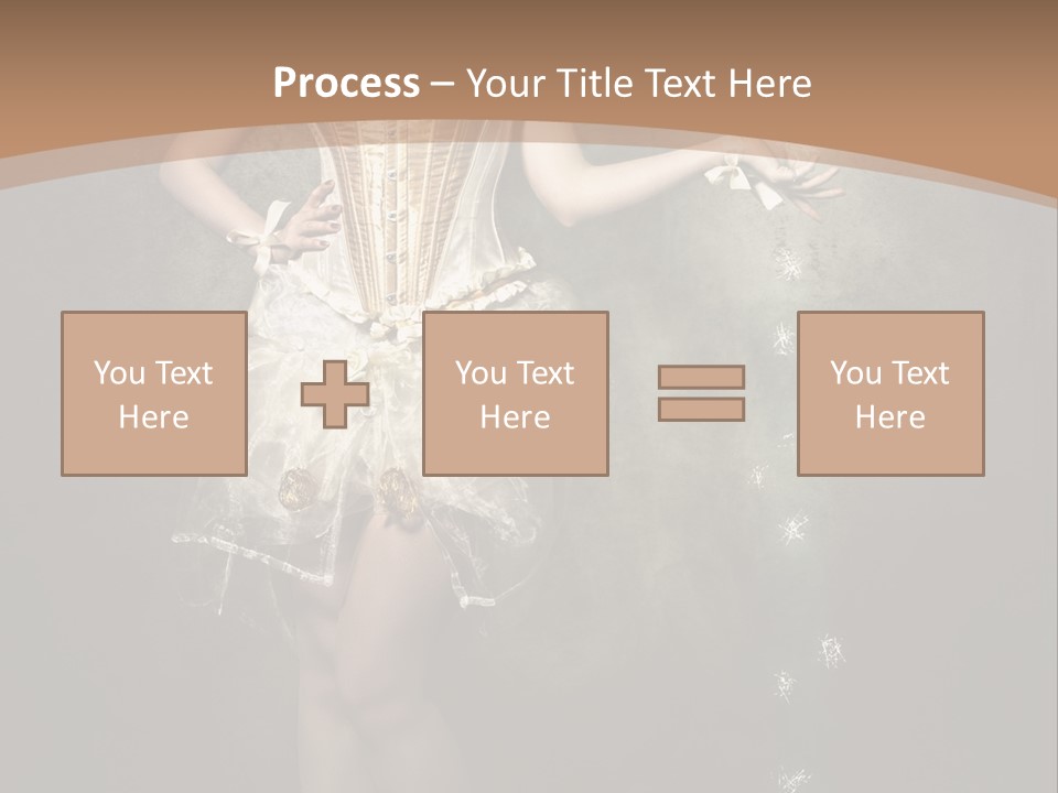 Gothic Glitter Sombre PowerPoint Template