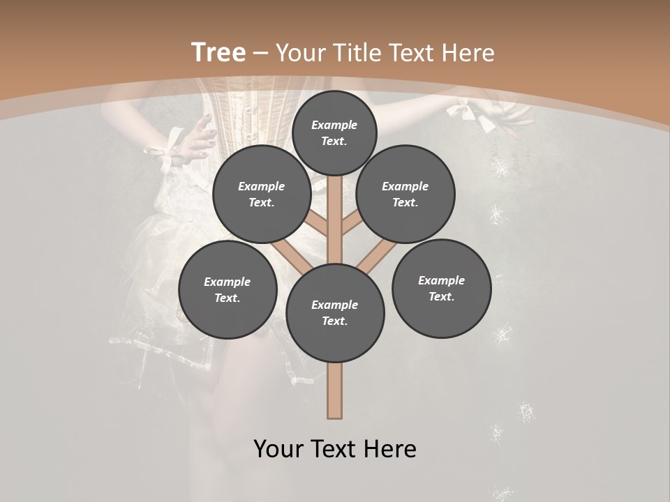 Gothic Glitter Sombre PowerPoint Template