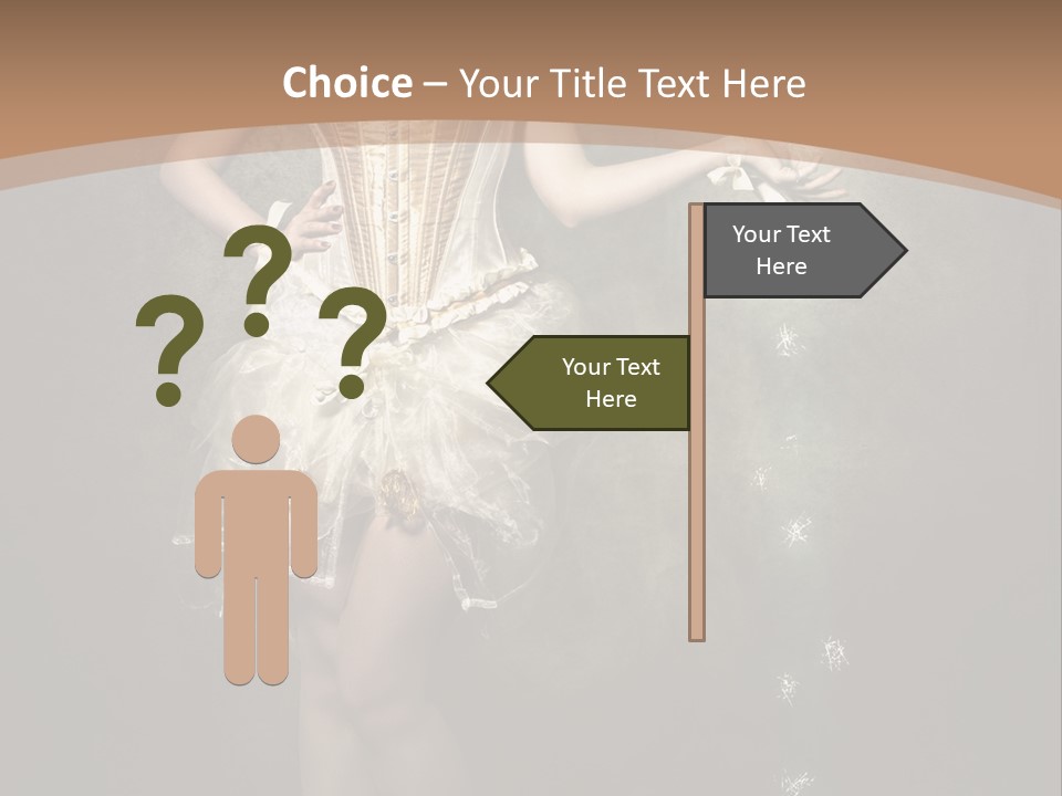 Gothic Glitter Sombre PowerPoint Template