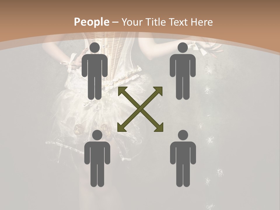 Gothic Glitter Sombre PowerPoint Template