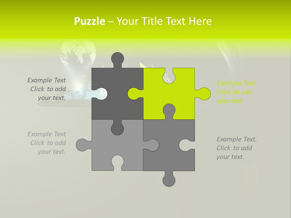 Hold Cloud Mail PowerPoint Template