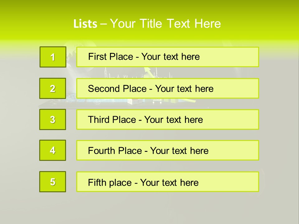 Hold Cloud Mail PowerPoint Template