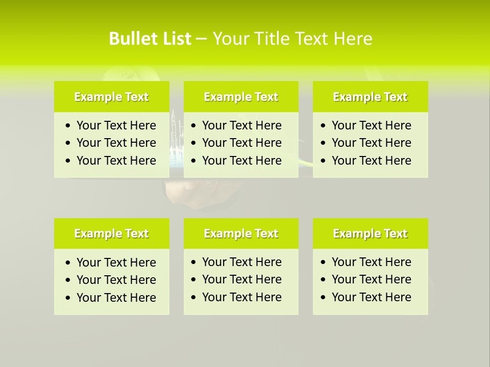 Hold Cloud Mail PowerPoint Template