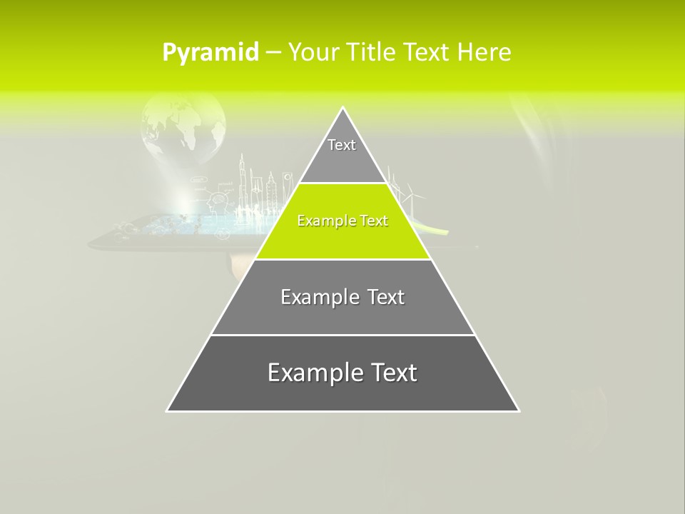 Hold Cloud Mail PowerPoint Template