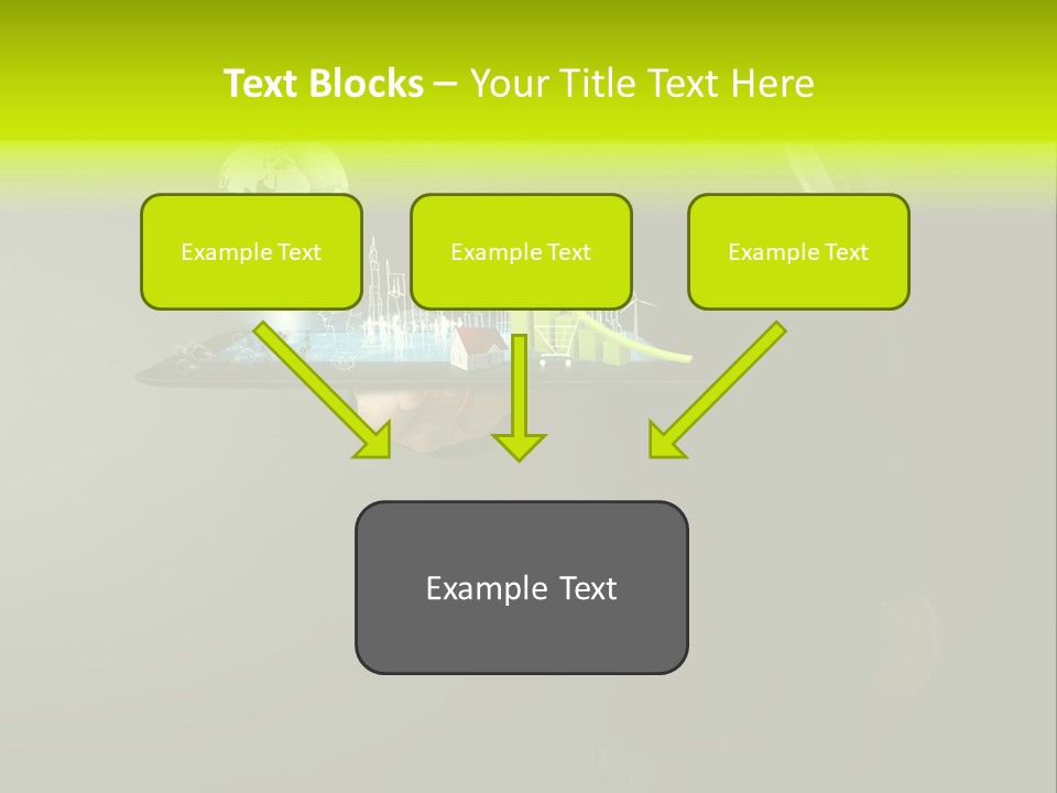 Hold Cloud Mail PowerPoint Template